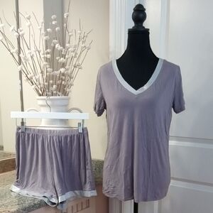 Women's Purple Pajama Set. Size SM